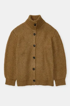 Closed Alpaca mix cardigan Tullamore brown New
