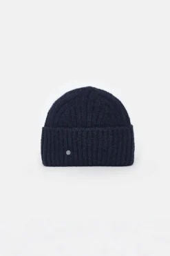 Closed Alpaca Mix Hat Dark night