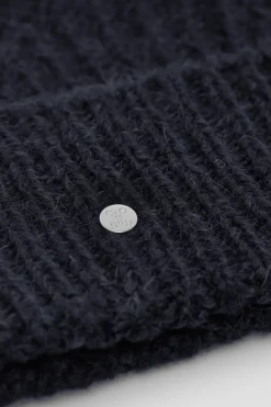 Closed Alpaca Mix Hat Dark night