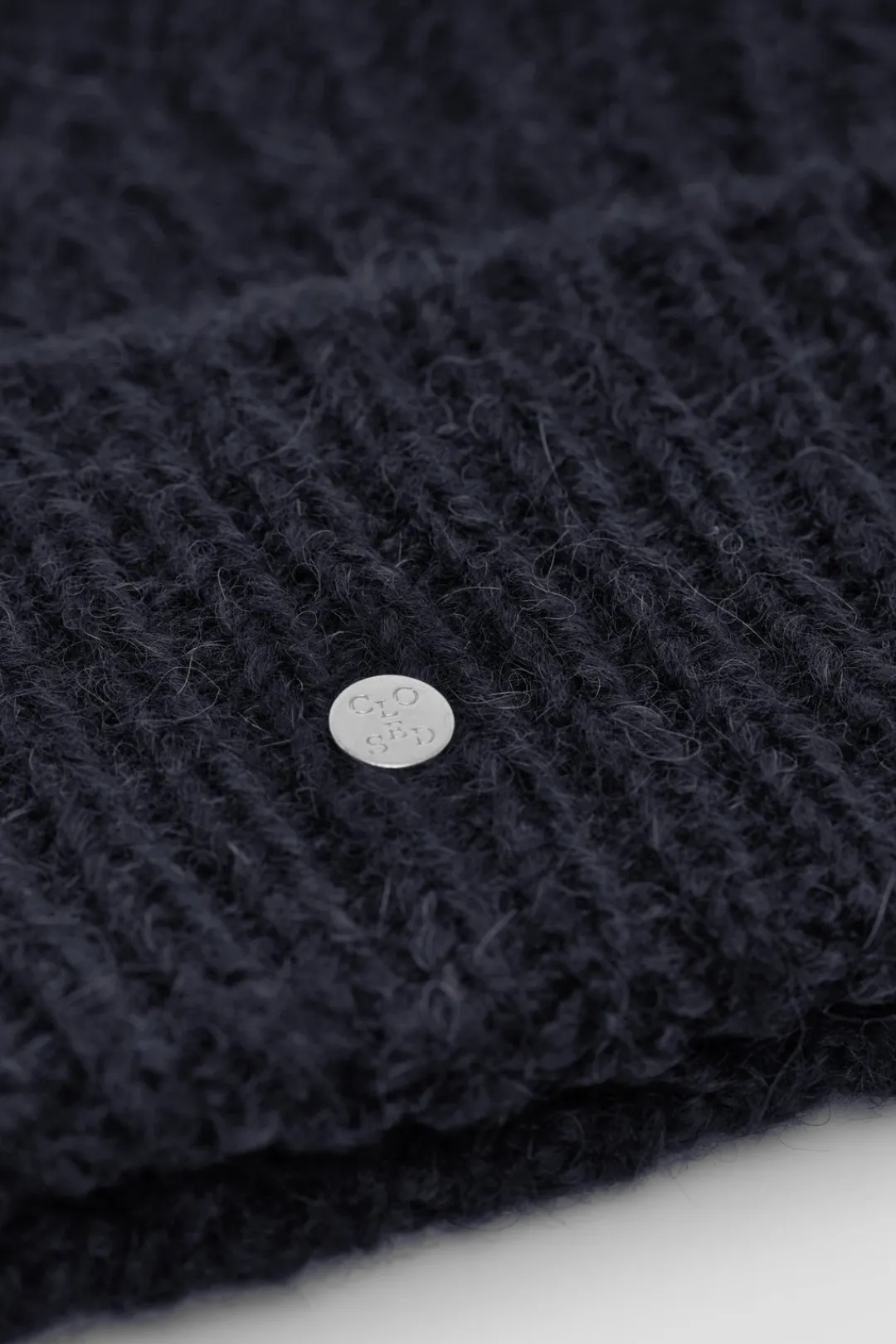 Closed Alpaca Mix Hat Dark night