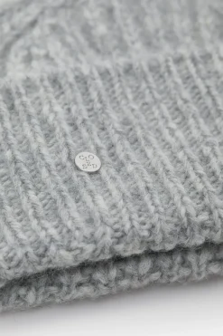 Closed Alpaca Mix Hat Light grey melange