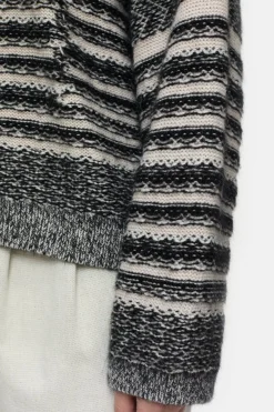 Closed Alpaca mix jacquard jumper Multi colour Clearance