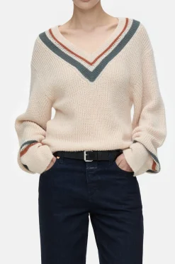 Closed Alpaca mix jumper Albicocca Hot