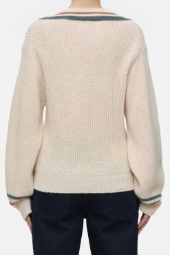 Closed Alpaca mix jumper Albicocca Hot