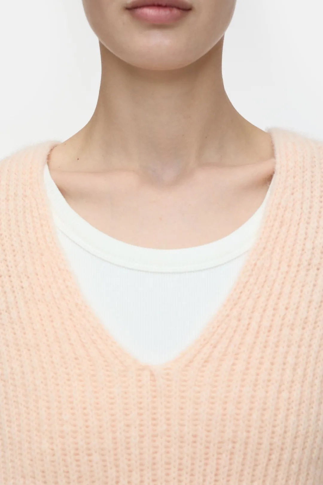 Closed Alpaca mix jumper Albicocca Discount