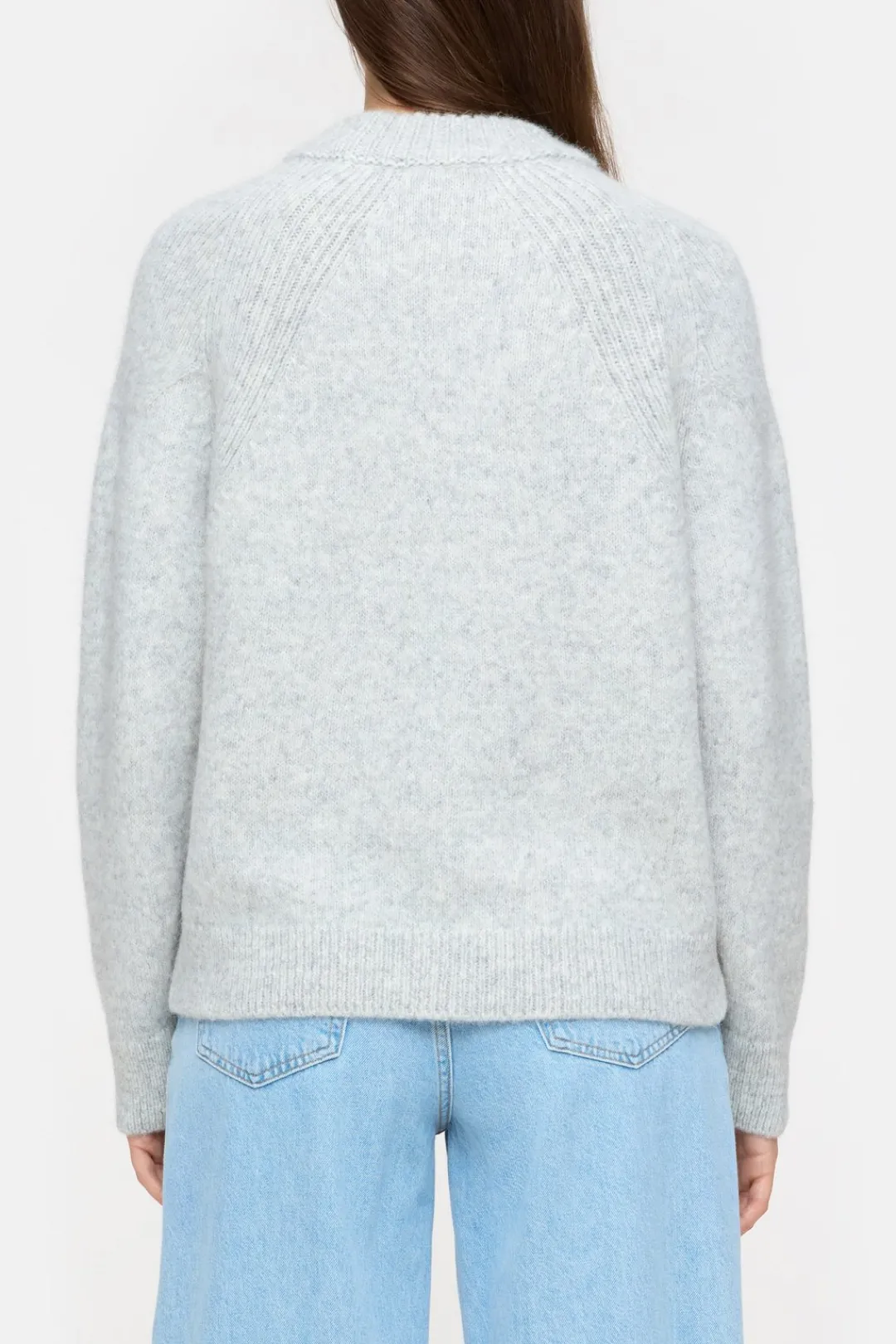 Closed Alpaca mix jumper Light grey melange