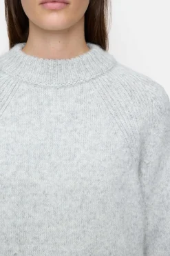 Closed Alpaca mix jumper Light grey melange