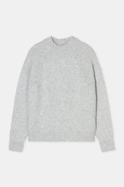 Closed Alpaca mix jumper Light grey melange