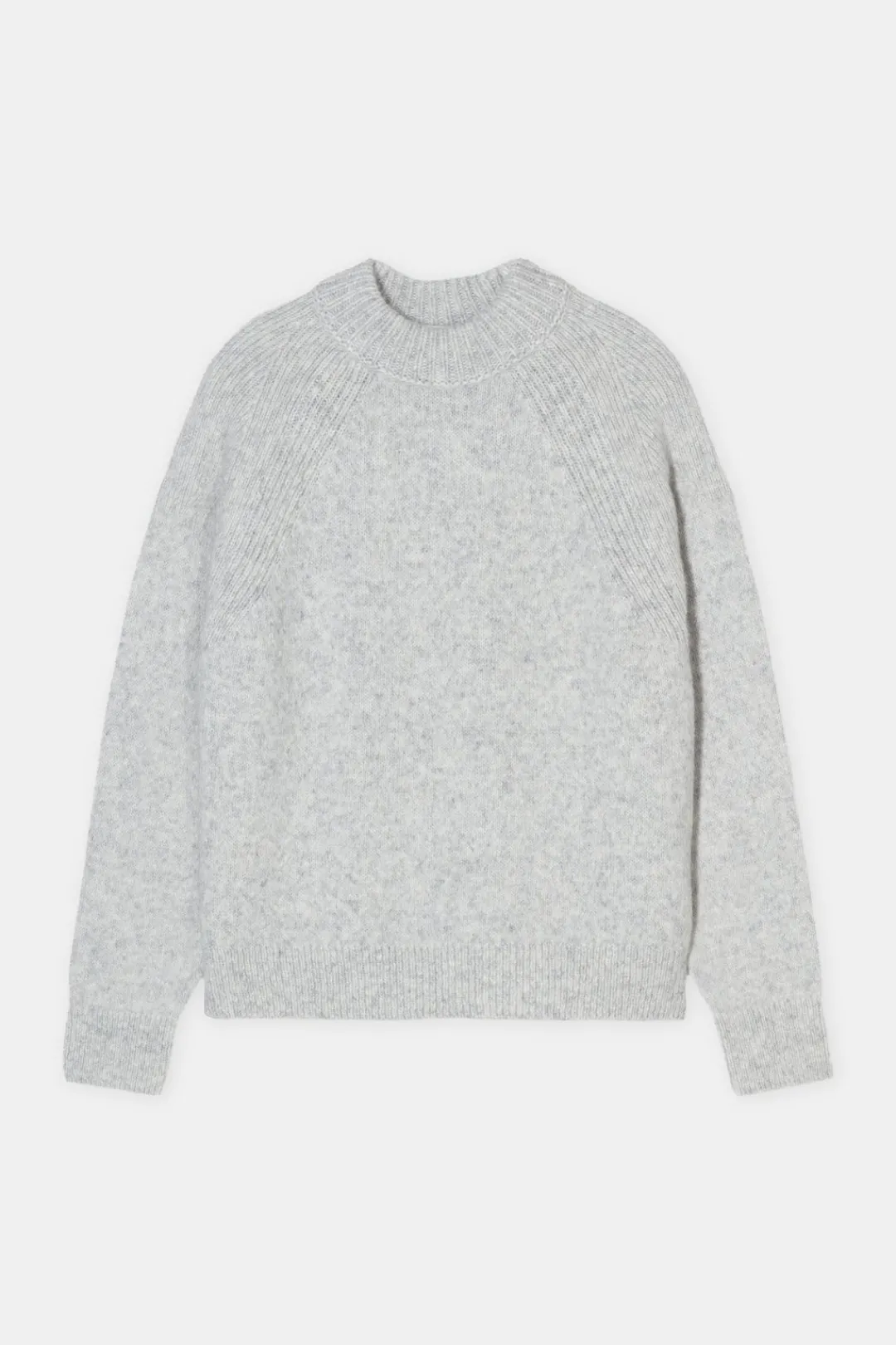 Closed Alpaca mix jumper Light grey melange