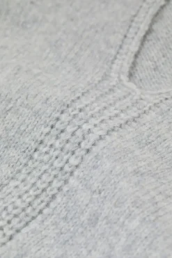 Closed Alpaca mix jumper Light grey melange Hot