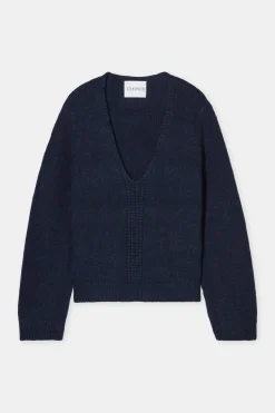 Closed Alpaca mix jumper Dark night Online