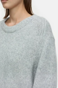 Closed Alpaca mix jumper Light grey melange Best