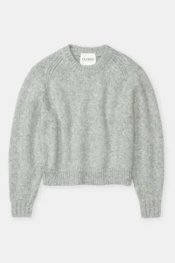 Closed Alpaca mix jumper Light grey melange Best