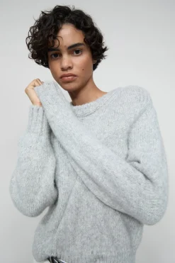 Closed Alpaca mix jumper Light grey melange Best