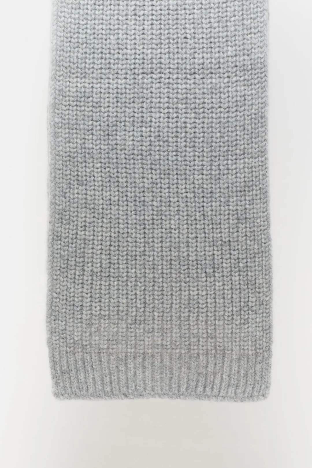 Closed Alpaca Mix Scarf Light grey melange Sale