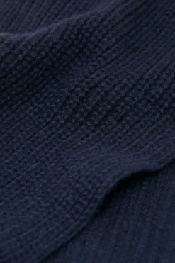 Closed Alpaca Mix Scarf Dark night Best