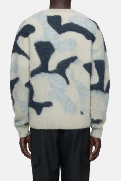 Closed Alpaca-wool-mix jumper fog melange Outlet