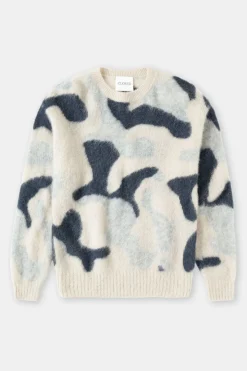 Closed Alpaca-wool-mix jumper fog melange Outlet