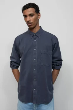 Closed Army shirt Smokey blue Hot