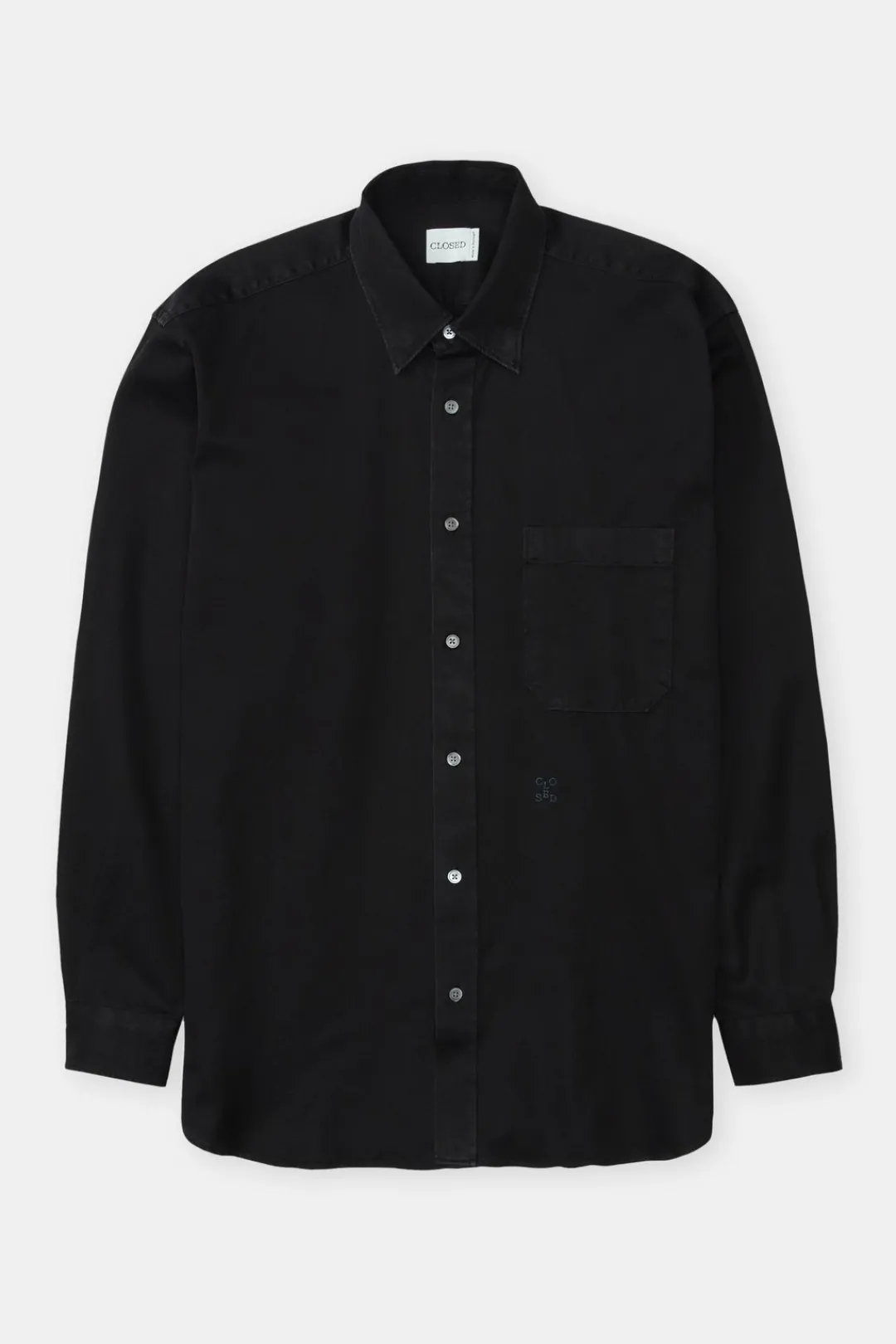 Closed Army shirt Shadow blue Discount