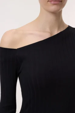 Closed Asymmetric shirt Black Online