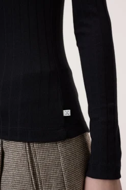 Closed Asymmetric shirt Black Online