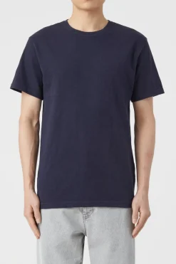 Closed Basic Organic Cotton T-Shirt Dark night Hot