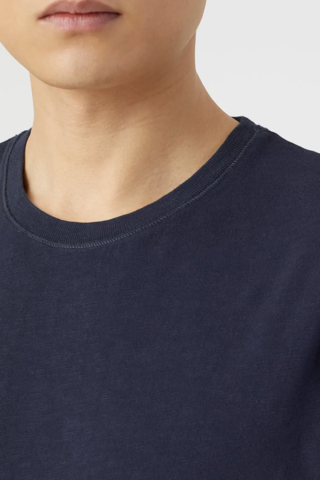 Closed Basic Organic Cotton T-Shirt Dark night Hot