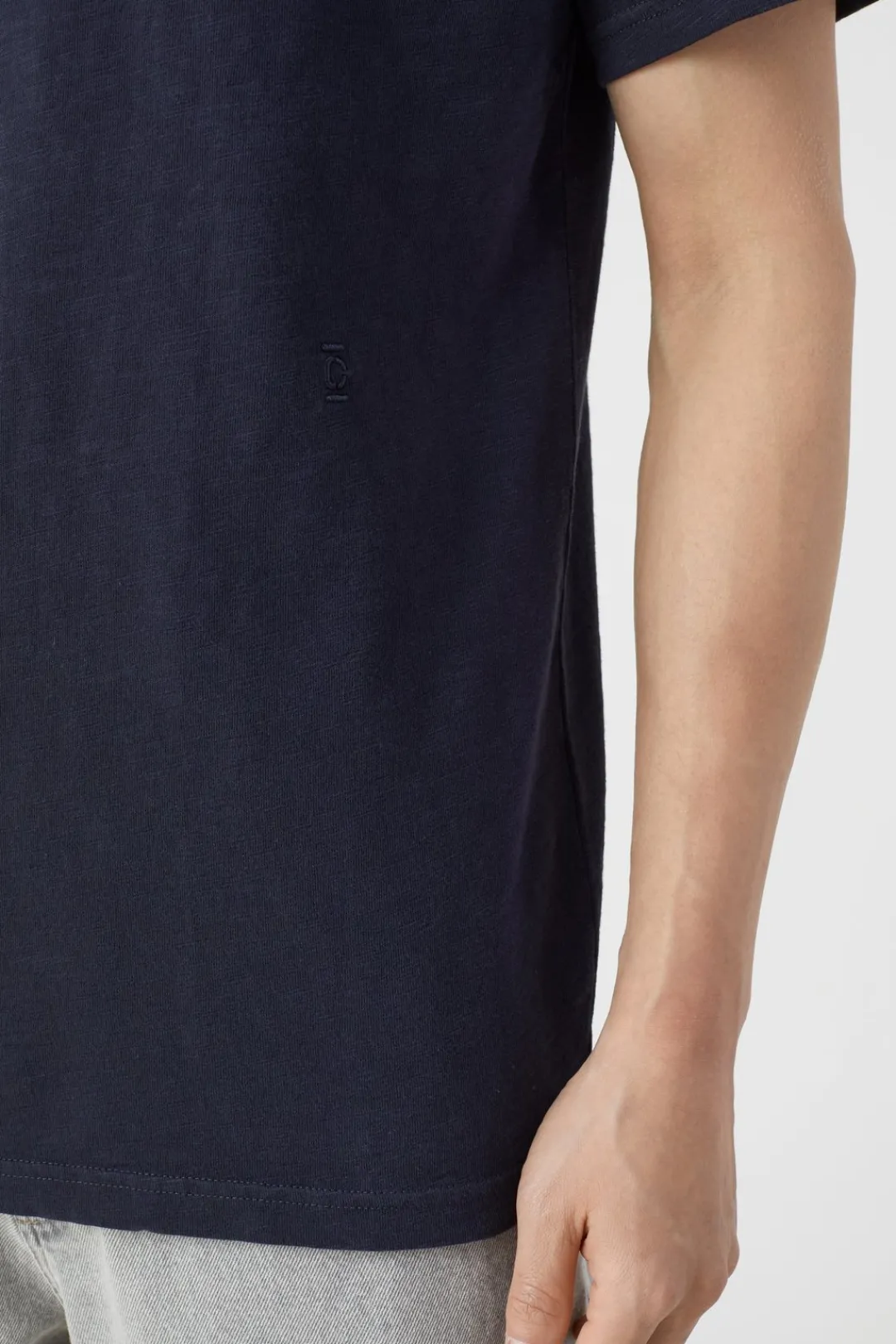 Closed Basic Organic Cotton T-Shirt Dark night Hot