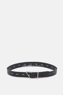 Closed Belt with cut-outs Black Hot