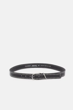 Closed Belt with studs Black Clearance