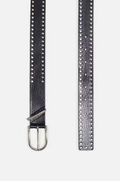 Closed Belt with studs Black Clearance