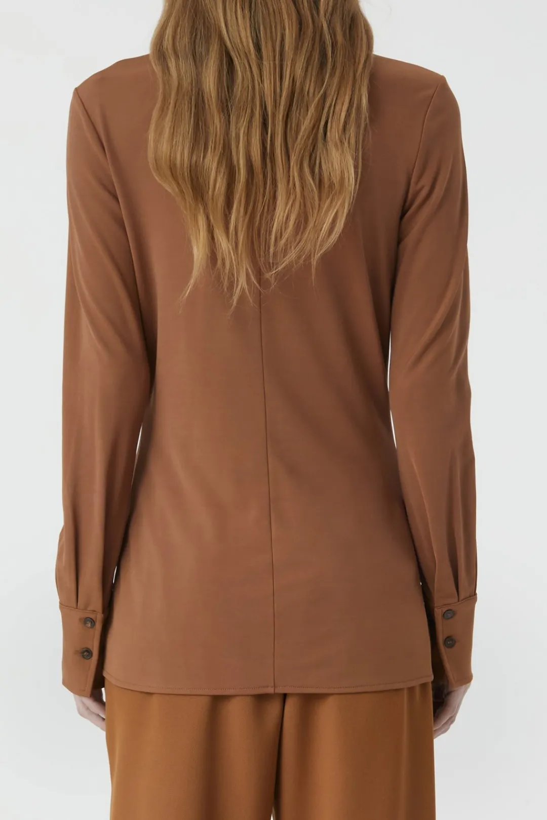 Closed Blouse auburn