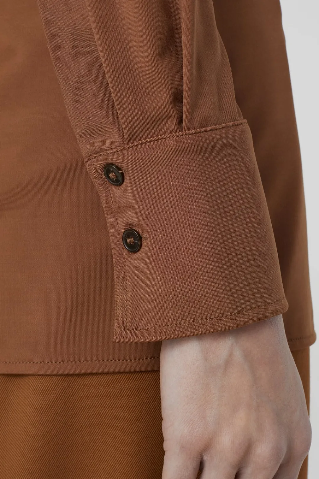Closed Blouse auburn