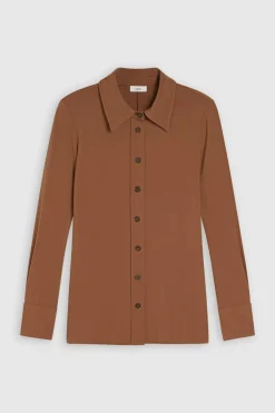 Closed Blouse auburn
