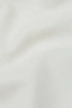 Closed Blouse with stand-up collar Ivory