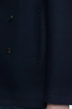 Closed Caban jacket in wool blend Dark night Clearance