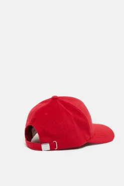Closed Cap with logo Chili pepper red