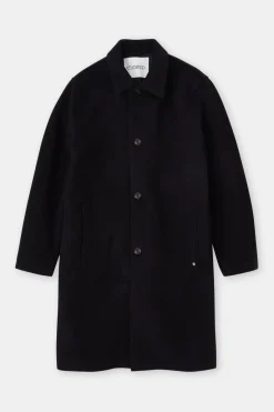 Closed Car coat in virgin wool mix Black Discount