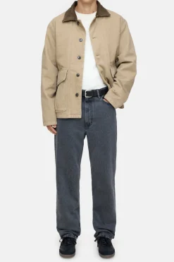 Closed Cargo jacket in ecru denim Cashew cream