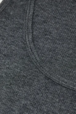Closed Cashmere blend top Dark grey melange