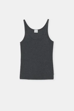 Closed Cashmere blend top Dark grey melange