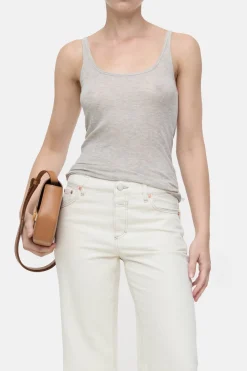Closed Cashmere blend top Pearl beige Clearance
