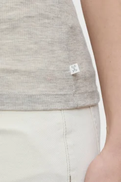 Closed Cashmere blend top Pearl beige Clearance