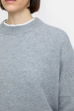 Closed Cashmere Jumper Light grey melange Clearance