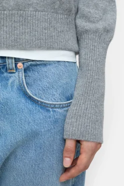 Closed Cashmere Jumper Light grey melange Clearance