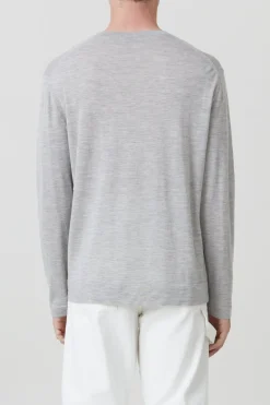 Closed Cashmere Sweater Light grey melange New