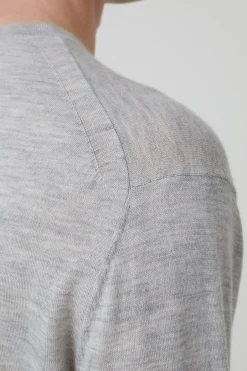 Closed Cashmere Sweater Light grey melange New