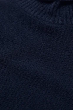 Closed Cashmere turtleneck jumper Dark night Hot