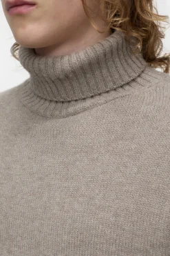 Closed Cashmere turtleneck jumper Cashew cream Best